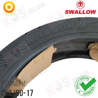 Шина 150/60-17 Premium Swallow BM-112X TL X-WORM. Мотошина Deli Tire безкамерна 275597 фото
