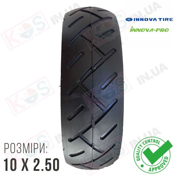 Покришка 10X2.50 Hota Tire(60/85-6) для електросамоката 275013 фото