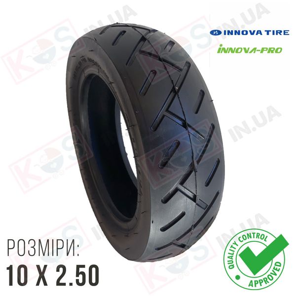 Покришка 10X2.50 Hota Tire(60/85-6) для електросамоката 275013 фото