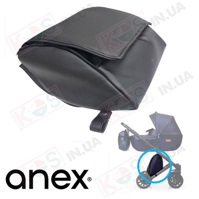 Корзина для коляски Anex Cross ( чорна ) екошіра 275819 фото