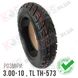 Покришка (шина) JWBP TH-573 3.00-10 безкамерна, шипована , для скутера 28790 фото 7