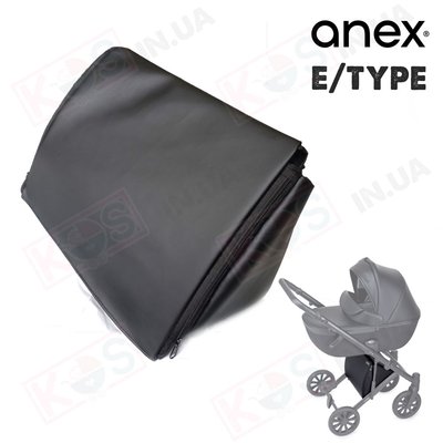 Корзина для коляски Anex e/type ( чорна ) екошіра 289334 фото