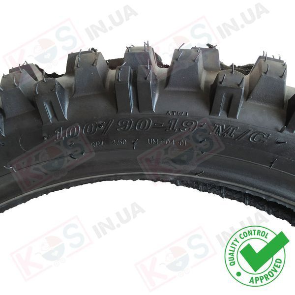 Покришка 100/90-19 KAMA Original KROSS . Мотошина камерна кросова 277547 фото