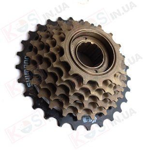 Задня зірочка тріскачка Shimano (copy) 14-28T 7 зірок. (семерик , тріщотка 7 зірочок) 287220 фото