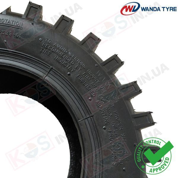 Покришка 13х4.00-6 / 4.10-6 WANDA TIRE для дитячого квадроцикла 277202 фото