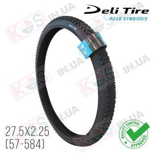 Покришка для велосипеда 27.5x2.25/650x57B (57-584) Deli Tire SA-258 Black 274396 фото