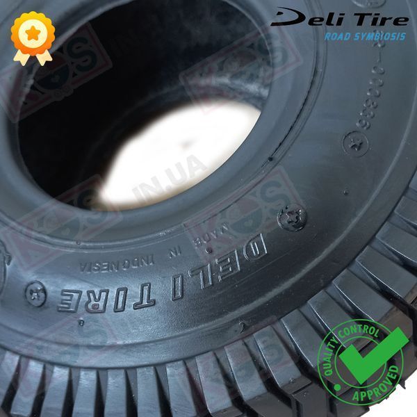 Покришка 4.10/3.50-4 Deli Tire для дитячого квадроцикла 287617 фото