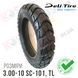 Покришка (шина) для скутера 3.00-10 "DELI TIRE" SC-101 "EAGLE", TL. Мотошина безкамерна 28720 фото 1