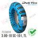 Покришка (шина) для скутера 3.00-10 "DELI TIRE" SC-101 "EAGLE", TL. Мотошина безкамерна 28720 фото 2