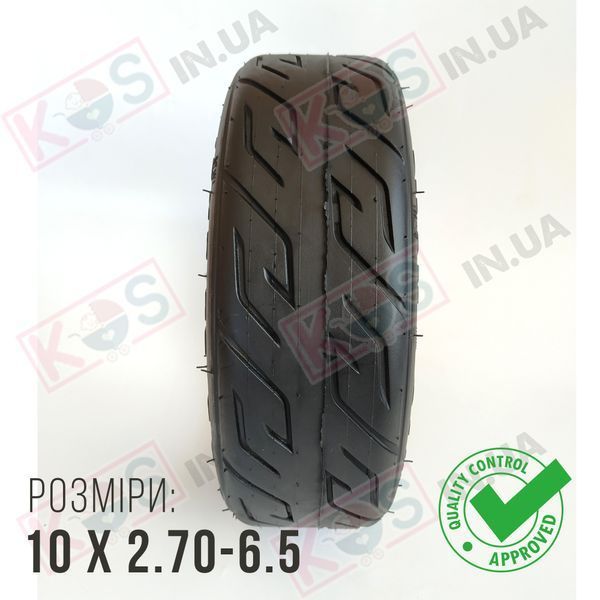 Покришка KickScooter MAX G30 10x2.70-6.5 (70/65 &ndash; 6.5) Chao Yang 29051 фото