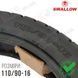 Шина 110/90-16 Premium Swallow SB-117. Мотошина Deli Tire безкамерна 275126 фото 3
