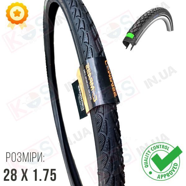 Покришка 700&times;45С / 28&times;1.75 (47-622) Anti puncture антипрокол Compass для велосипеда 287732 фото