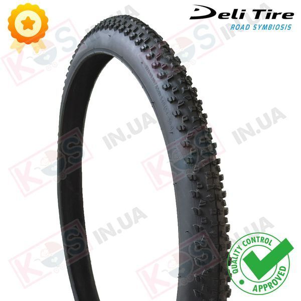 Покришка для велосипеда 27.5x2.10/650x54B (54-584) Deli Tire SA-258 Black 277491 фото