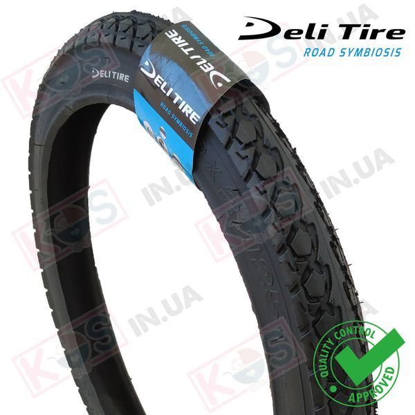 Покришка для велосипеда 18x2.125 Deli Tire SA-210 Black 274675 фото
