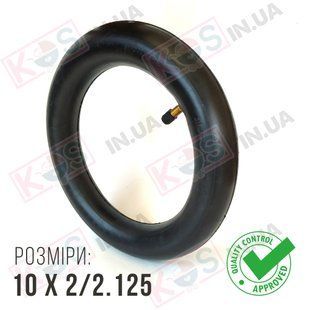 Камера 10X2/2.125 з коротким ніпелем ( 20 мм) на самокат 29111 фото